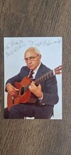 Vintage Original Signed Picture Of Ivor Moriants Guitar Player Teacher