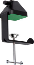 Heavy-Duty Metal Table Mount Clamp, Desk Table Mount C Clamp For Microphone Mic