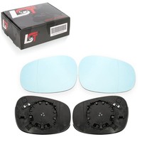 2X Spiegelglas Links Rechts AsphäRisch Blau Beheizbar FüR BMW 1Er E81 E87 2009-