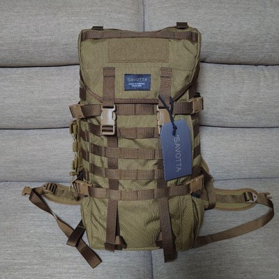 SAVOTTA Jääkäri M 30L Backpack Brown New with Bonus Drink Holder