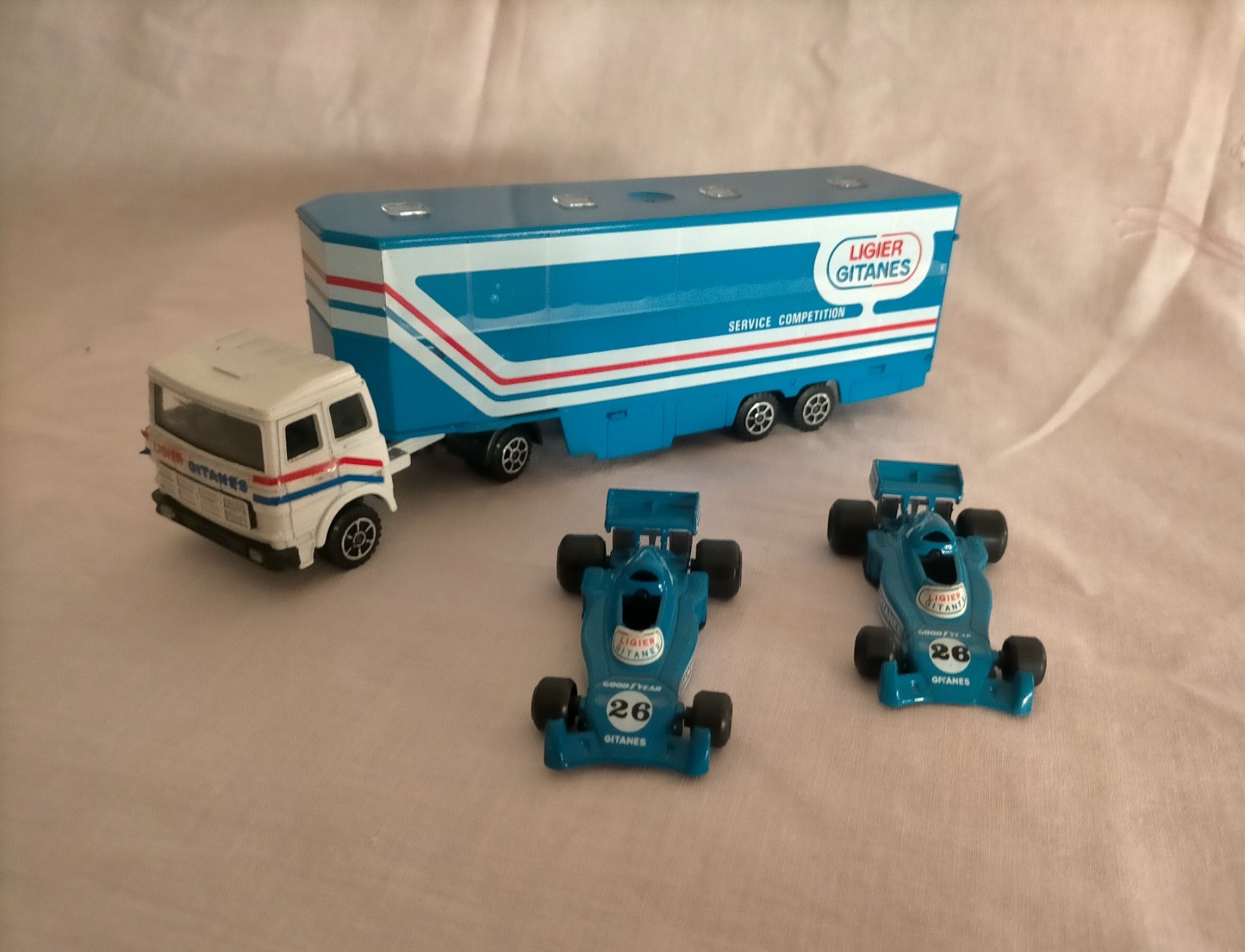 Bisarca Ligier Gitanes Polistil Anni 70