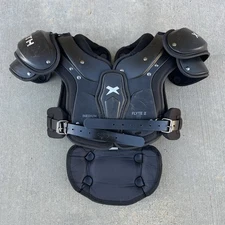 Xenith Flyte 2 TD Youth Medium M Football Shoulder Pads Battle Back Pad Plate