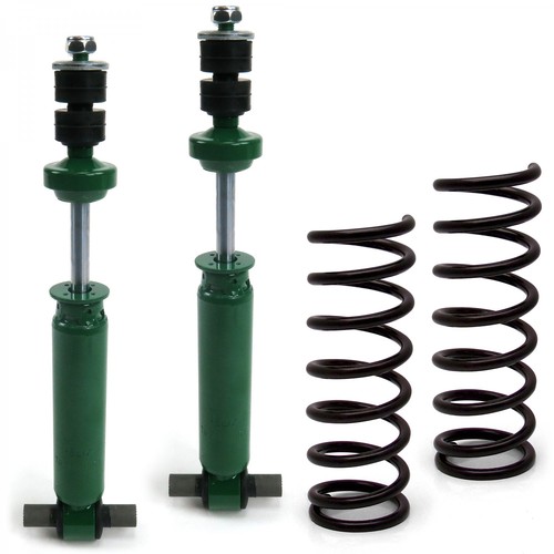 68-72 Chevy Nova Mustang 2 IFS Shx Thru Coil 2" Drp 5x5 Man LH Rack No Xmember   - Foto 6 di 7