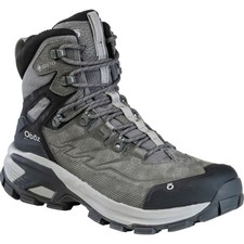 Oboz Bridger Ridge Mid GTX Men's Hiking Boots, Gunmetal Black, M9.5