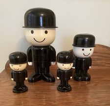 Lot of Vintage Homepride Fred Flour Sifter, Salt & Pepper Shakers And Bank