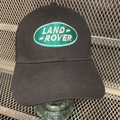 Land Rover Hat Adult Black Embroidered Strapback Sport Vehicles