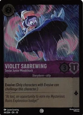 Violet Sabrewing Senior Junior Woodchuck Foil 44/204 Whispers in the Well 001390