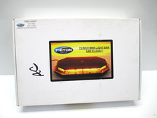 Triton Amber Led 15 Mini Light Bar Tmb-159ac Heavy Equipment Safety Truck Semi