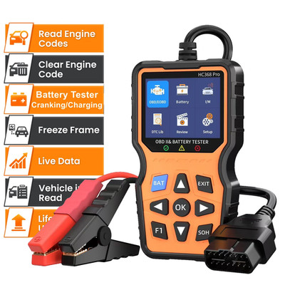 2026 HC368 PRO OBD2 Scanner Code Reader OBD II Check Engine Car Diagnostic Tool