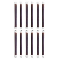 12Pcs Metal Internal Flex Frame, 18cm/7.1" Purse Frame Handbag Hinges, Silver