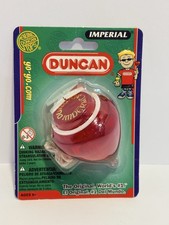Imperial Genuine Duncan Spin Top, Red Vintage Spin Toy 3312MC. NEW IN PACKAGE