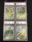 2025 Pokemon TCG Chinese Exclusive Gem Pack Vol. 2 CBB2C Eevee (4)Pcs Set PSA 10