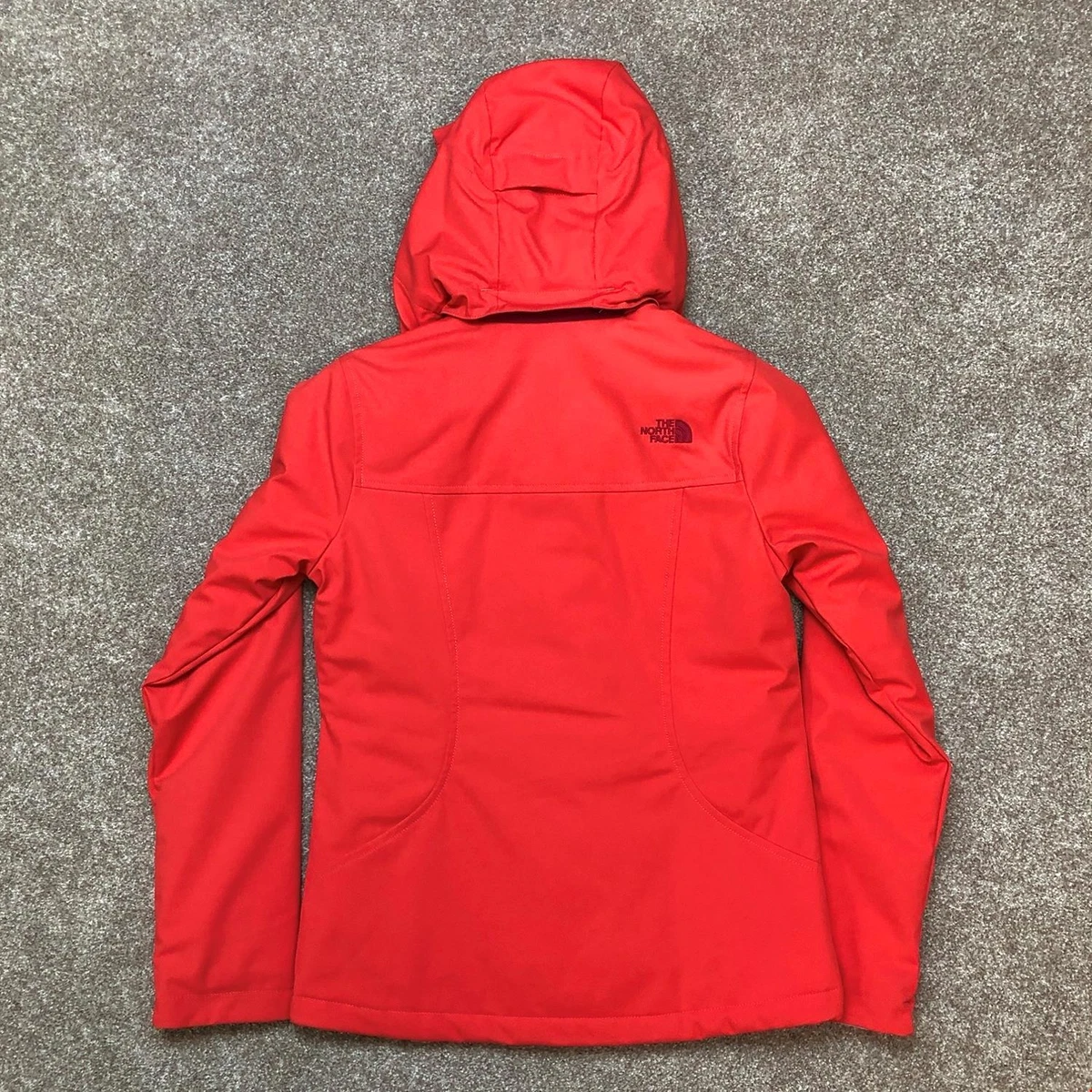 The North Face Women Apex Elevation Hooded Coat Jacket Pink Orange Small |  eBay
