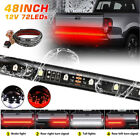 60" Led Strip Tailgate Light Bar Reverse Brake Signal For Chevy Ford Dodge Truck