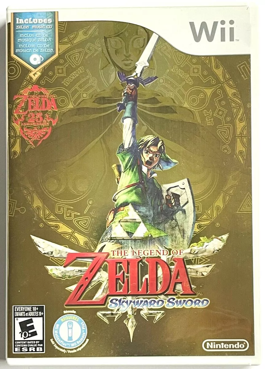 NINTENDO Wii THE LEGEND OF ZELDA SKYWARD SWORD 25th ANNIVERSARY EDITION  COMPLETE