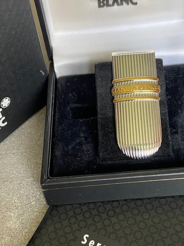 Montblanc - Money clip argento 925 placcato oro - Fermasoldi - Imagen 3 de 20