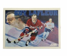 Excellent: Vintage 1991 SCORE Guy Lafleur Montreal Canadiens Bilingual Card