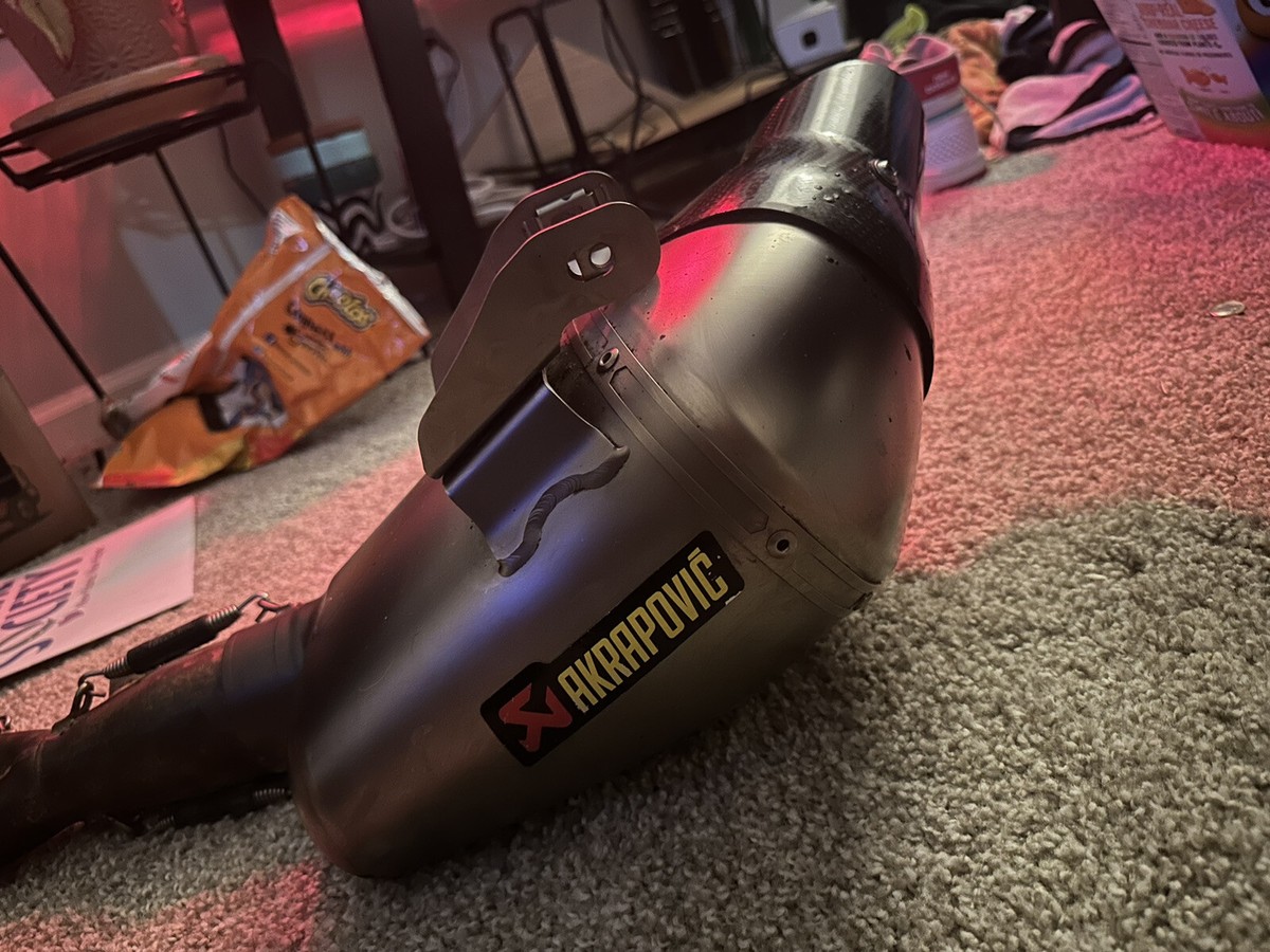 Akrapovic チタン マフラー mt-07 S-Y7R1-HAFT Akrapovic S-Y7R1-HAFT Racing Line Full System Exhaust Titanium