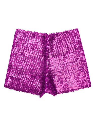 Girls Pants Beach Clubwear Dancing Shorts Sequins Costume Youth Dancewear Hot - Picture 77 of 107