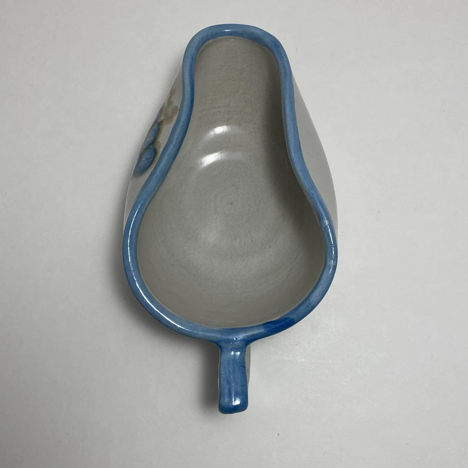 John B Taylor Cerámica Vintage Uvas Gravy Barco y Base | Louisville Foto 3 de 4