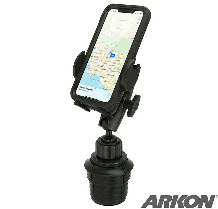 Arkon SM4RM023 Robust Custom Car Cup Holder Phone Mount iPhone Samsung Galaxy - Image 2 of 4