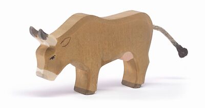 Almkuh fressend - Ostheimer   11052 Holzfigur NEU