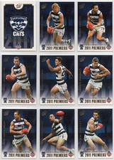 2011 AFL GEELONG PREMIERSHIP CARDS - PICK FROM BULK LOT & COMPLETE YOUR SET