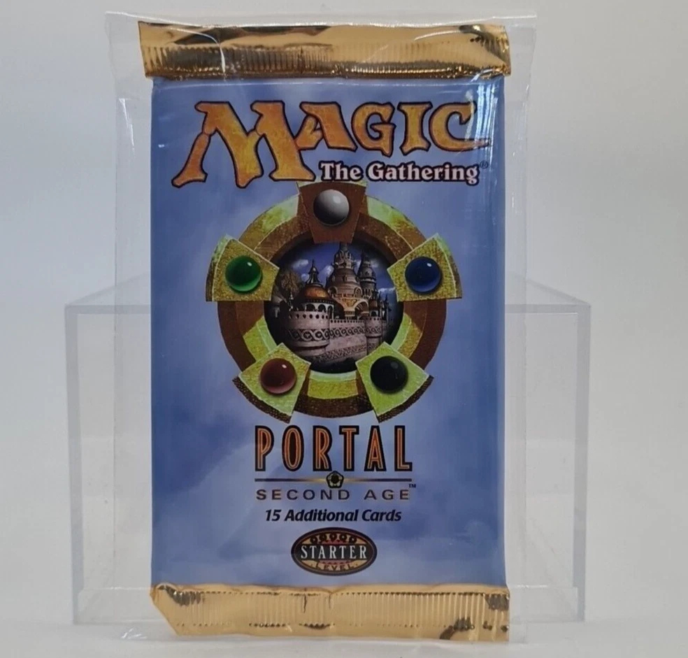 Magic: The Gathering Portal Second Age Sealed Collectible Card