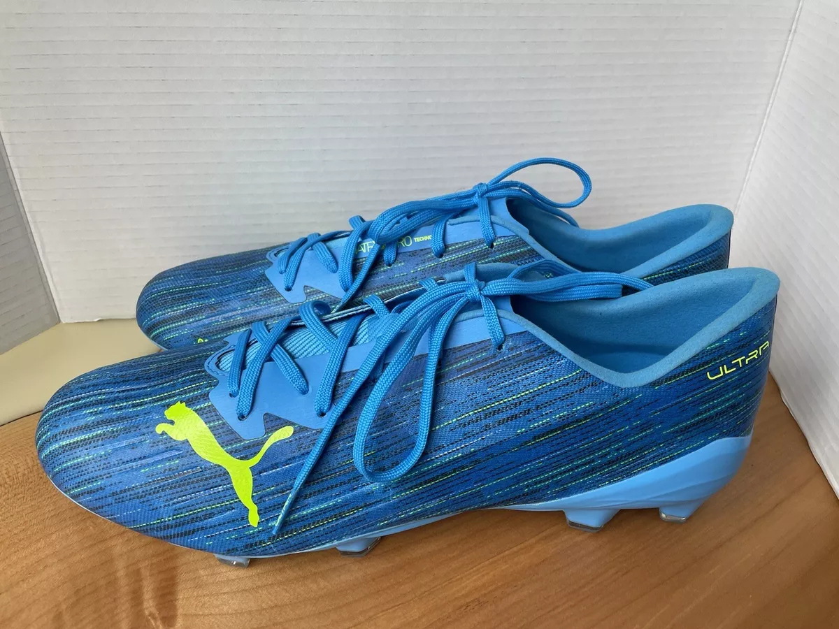 New Puma Ultra 2.2 FG/AG Matrix Pro Men\'s Size 13 Soccer Cleats Blue Shoes  | eBay