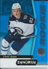 2018-19 Upper Deck Synergy SAMI NIKU Rookie 747/799 Blue Parallel #44