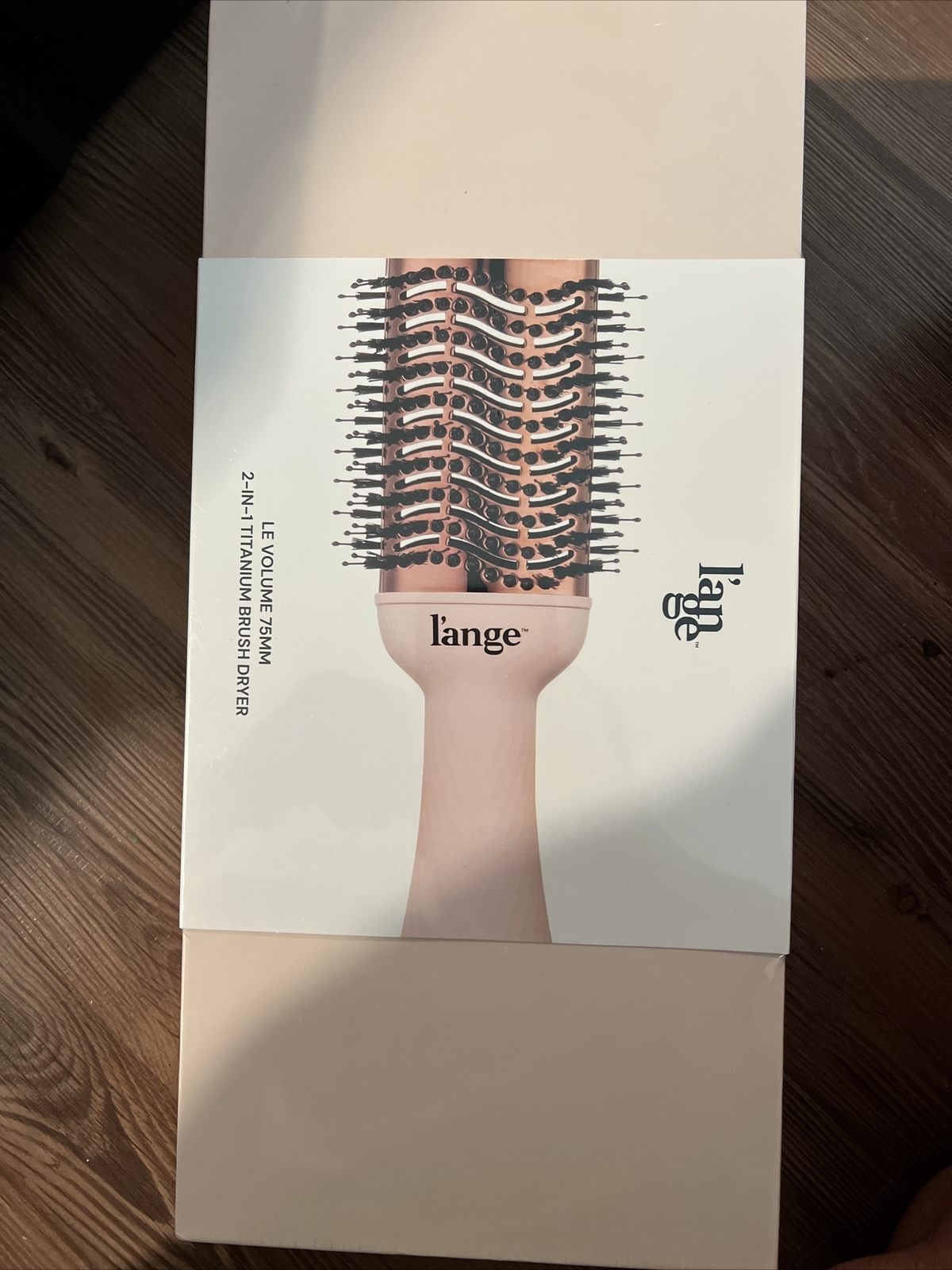 L'ANGE HAIR Le Volume 2-in-1 Titanium Blow Dryer Brush | Hot Air Brush in One