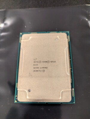 Intel Xeon Gold 6148 2.4Ghz 20MB 20-Core 150W LGA3647 SR3B6