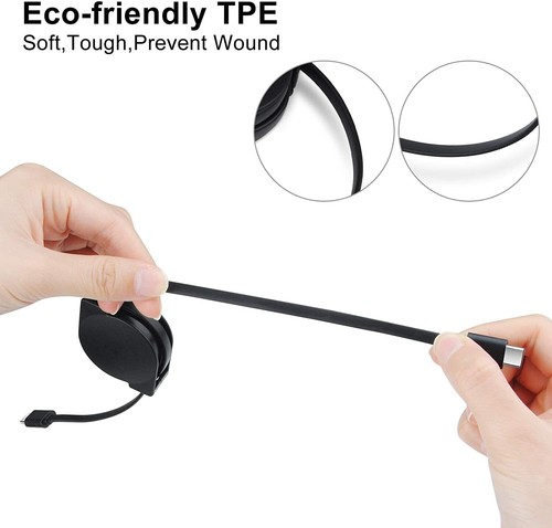 Fast Charging Multi Charger Cable All in One Cable Micro USB Type-C IOS iPhone - Picture 15 of 25