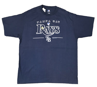 Genuine Merchandise Men's MLB Tampa Bay Devil Rays Navy Blue