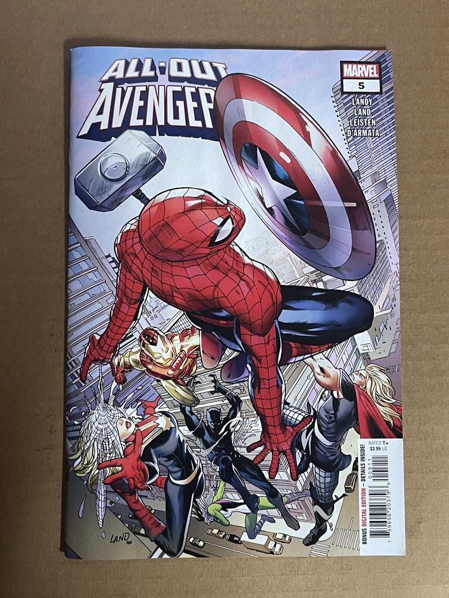 ALL OUT AVENGERS #5 FIRST PRINT MARVEL COMICS (2023) SPIDER-MAN | eBay