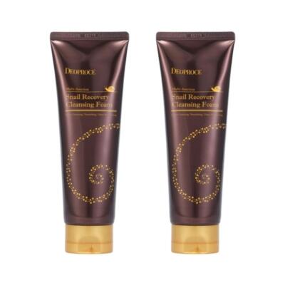 Deoproce Snail Recovery Cleansing Foam 170g*2Pcs - FREE SHIPPING