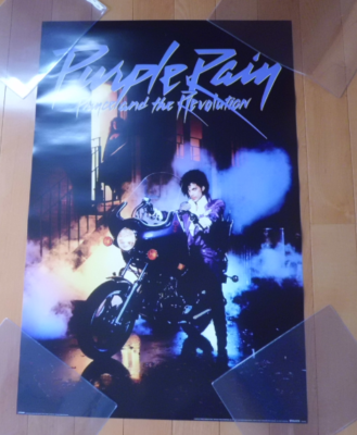 Mint! PURPLE RAIN Prince original POSTER JAPAN 60.7x91.2cm | eBay