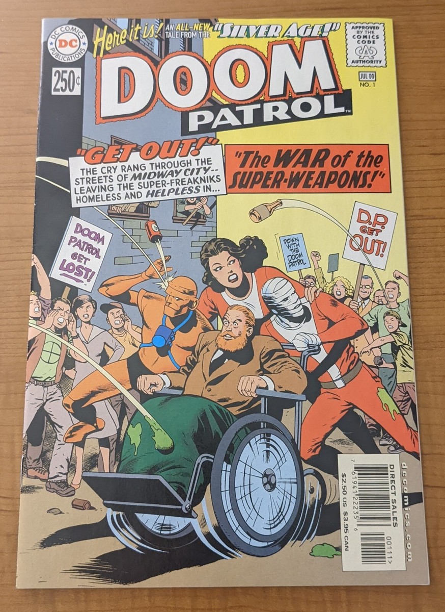 アメコミ・英語版　全2巻　DOOM PATROL:THE SILVER AGE Amazon.com: Silver Age: Doom Patrol #1 FN ; DC comic book