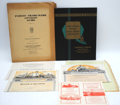 V.Rare 1936 Patent Trade-Mark Copyright Guide L. Edward Flaherty Application DC