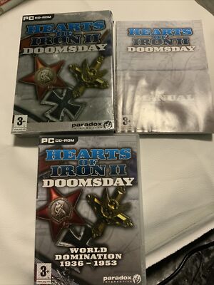 Hearts of Iron 2 Doomsday PC komplett im Schuber