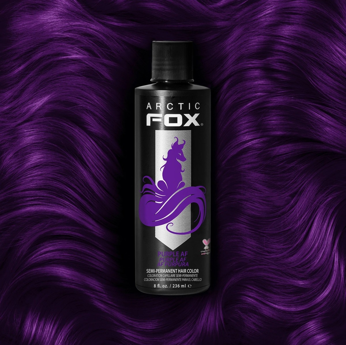 ARCTIC FOX - SEMI-PERMANENT -HAIR COLOR - 100% VEGAN