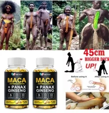 #1 BEST-MALE ENLARGER THICKER LONGER BIGGER 3" GROWTH ENLARGEMENT 240 CAPSULES