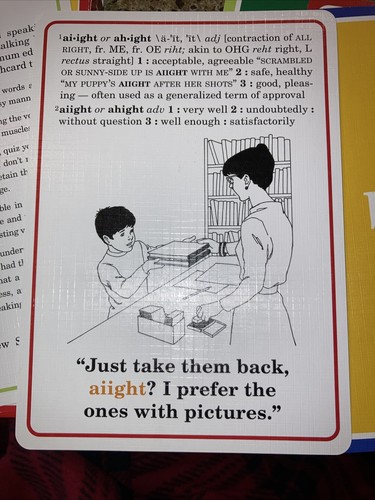 Slang Flash cards by Knock Knock w/58 Flash Cards And 2 Information Cards…..VG - Picture 5 of 8