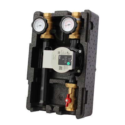 Heating Circuit Pump Group With Wilo Para 25/6 Pump - Direct Connection For Central Heating, Underfloor Heating & More