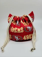 49ers Drawstring bag, 49ers Kitty drawstring, 49ers Gift, 49ers bag, 49ers bag