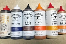 Kinder's Dipping and BBQ Sauce Choose your Flavor!!