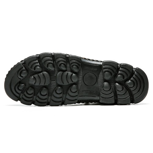 Echtes Leder Herren Handgefertigte Loafer Mokassin Schuhe Freizeitschuhe Sneaker - Bild 6 von 16
