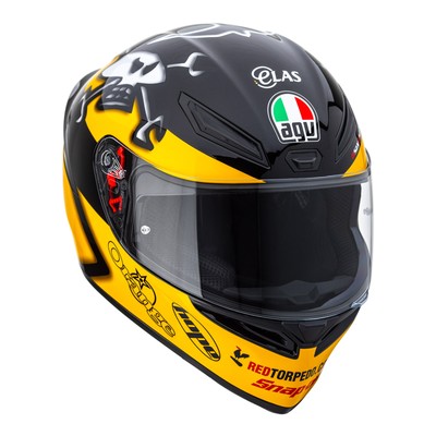 AGV K1 Guy Martin Replica Motorcycle Motorbike Riding Crash Helmet | eBay