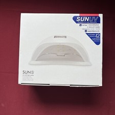 NEW Sun 5 UV/LED Nail Lamp 2 in 1 SunUV Nail Polish Cure FAST - OPEN BOX DEAL