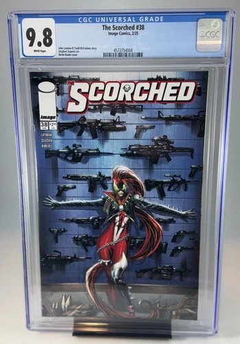 Scorched #38 CGC 9.8 NM Cvr A Kevin Keane Image Comics Comic Book - Spawn